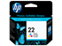 Picture of HP 21 Black Cartridge and HP 22 Tri-color Cartridge